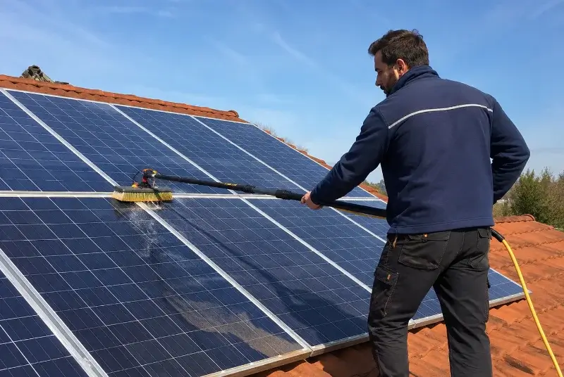 Nettoyage et entretien de panneaux solaires à Montrelais
